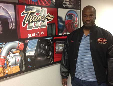 Wayne Roberts in his new Million Mile Jacket.