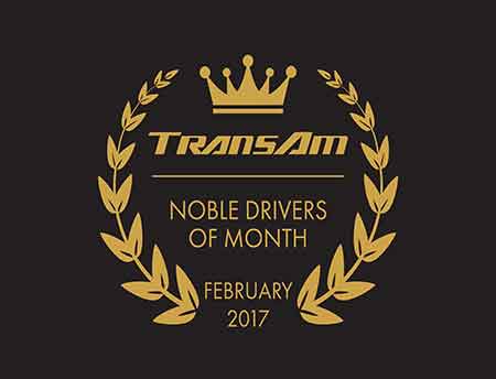 February Drivers of the Month