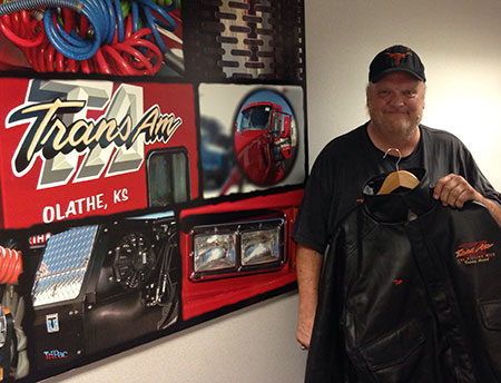 Tim Antle recently celebrated his 2 million mile achievement with TransAm Trucking.